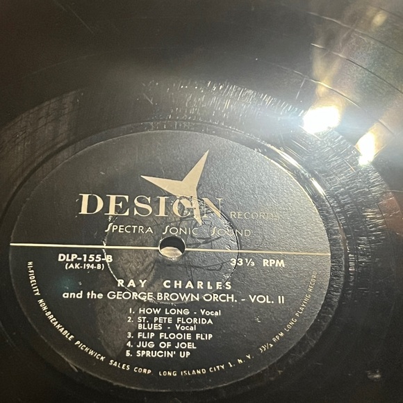 Ray Charles Spotlight on Ray Vol. II and The George Brown Orchestra Vinyl Record - Picture 8 of 8